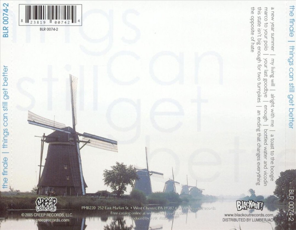 Finale Things Can Still Get Better New CD