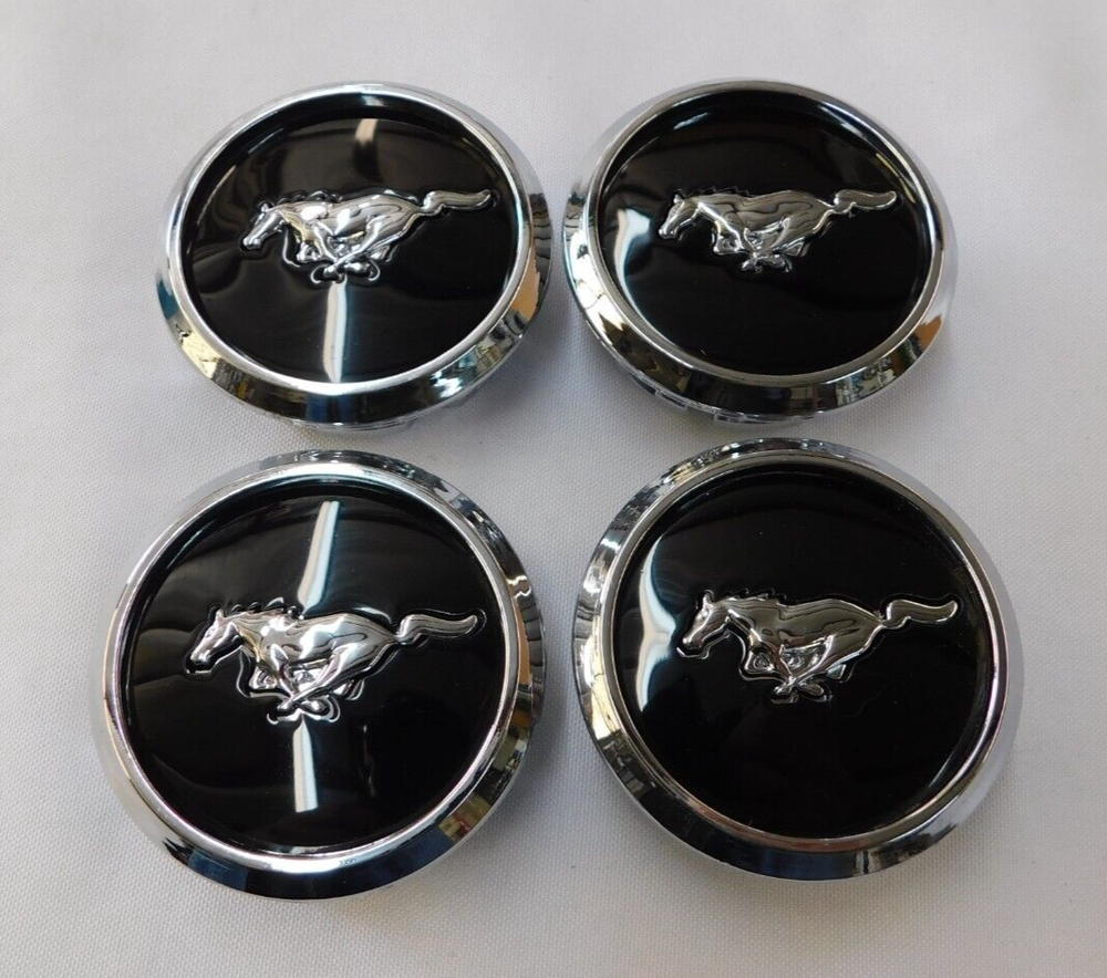 NOS OEM Ford 2005 - 2014 Mustang Wheel Center Caps 2006 2007 2008 2009 2010 2013
