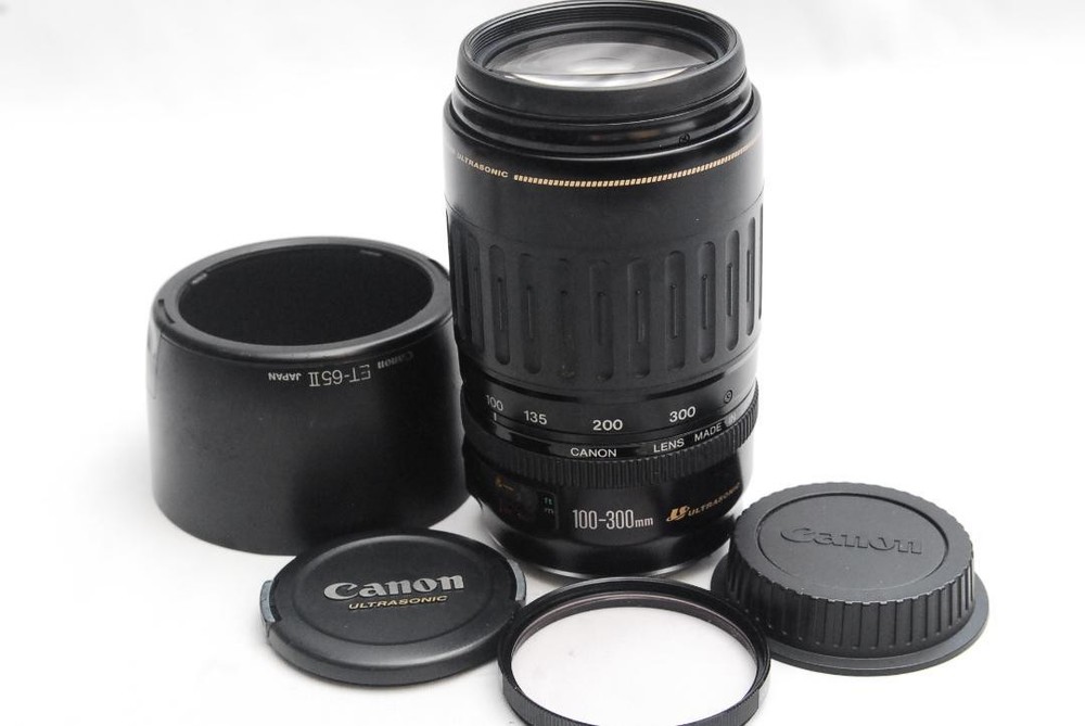 Canon EF 100-300mm f4.5-5.6 USM Telephoto Zoom Lens Pre-Owned