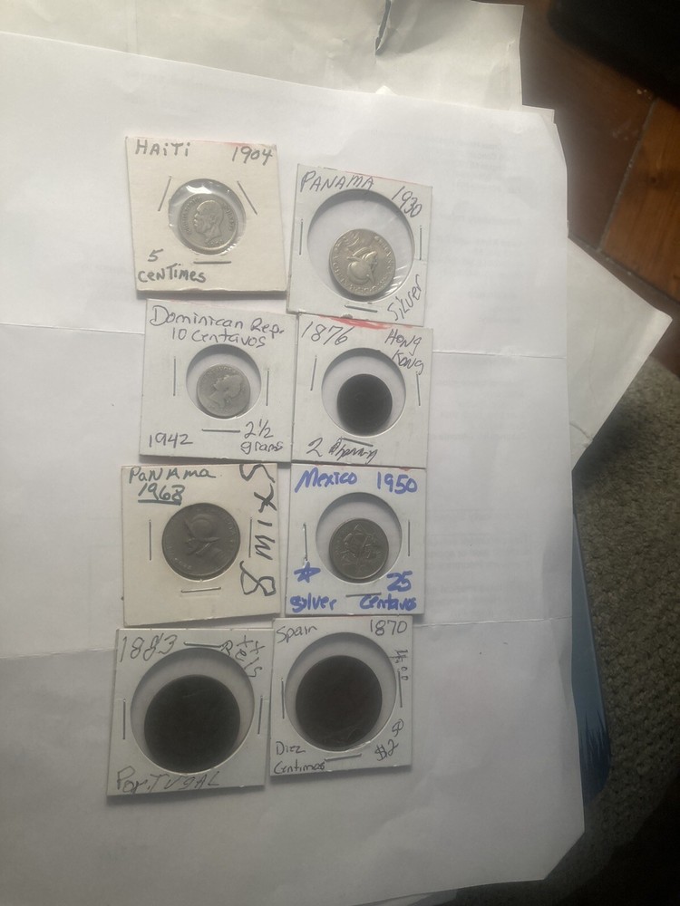 1800’s- 1900’s variety coin lot read description   Some Silver