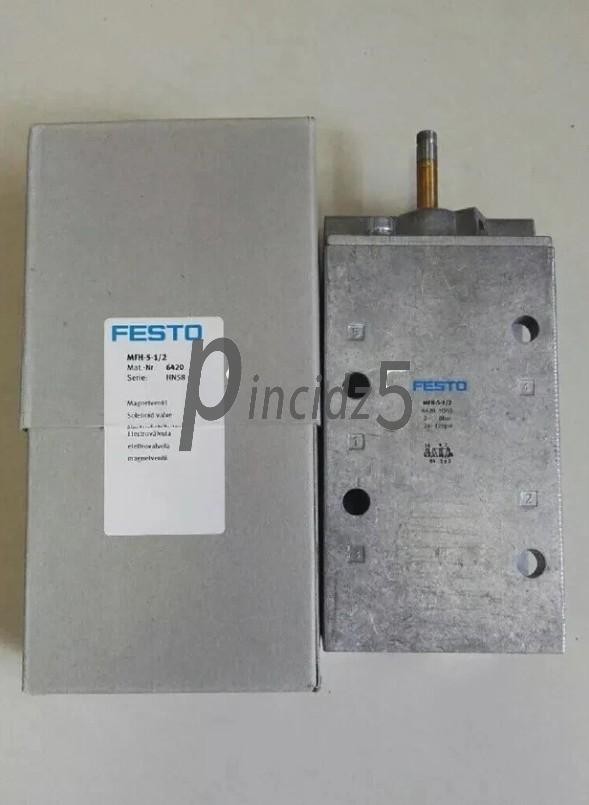 1PCS New Festo MFH-5-1/2 6420 In Box MFH-5-1/2 Solenoid Valve Fast Shipping