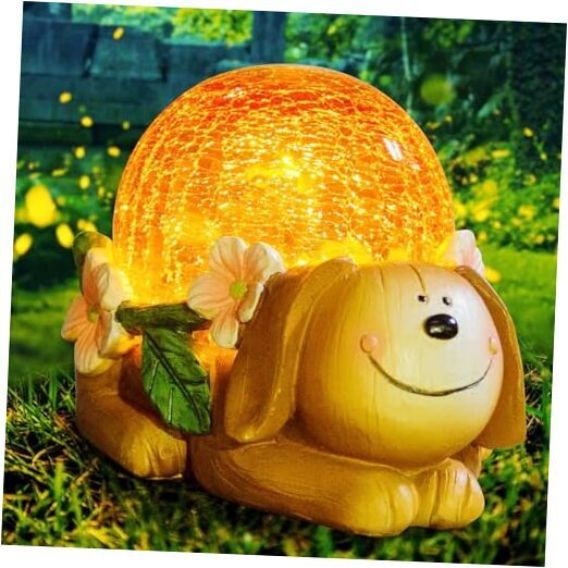 Garden Decor, Yard Decor, Dog Garden Statues Outdoor Decor, Dog Lovers dog