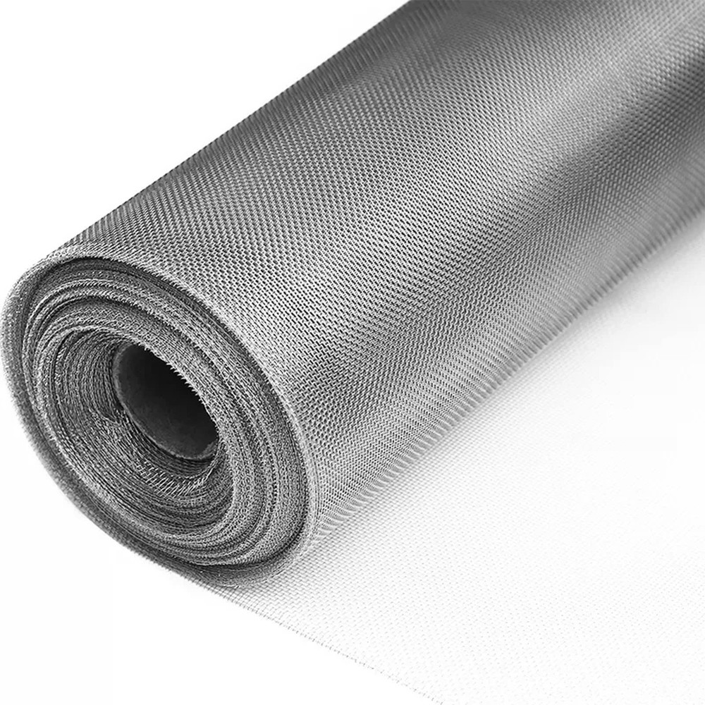 304 Stainless Steel Mesh Screen Roll 35x10Ft Silver for Windows