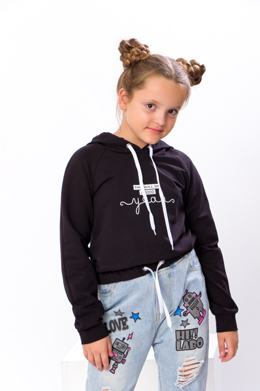 Girls Hoodie for All Seasons - Nosi Svoje 6329-057-33