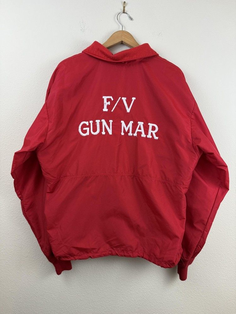 Stormy Seas Flotation Jacket Small Red Fleece Lined USA Boating Fishing