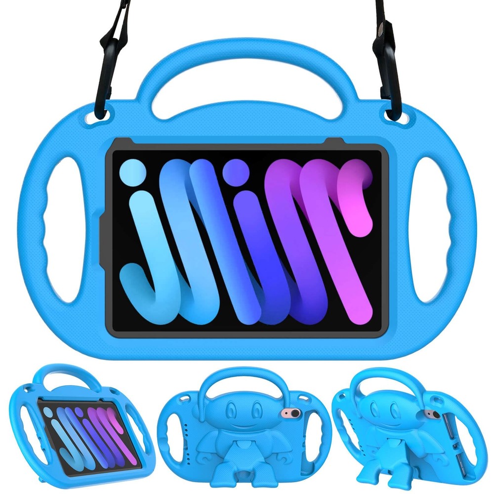 Kids Case for iPad Mini 7 (A17 Pro) 2024/ Mini 6 2021, iPad Mini 7th/6th Gene...