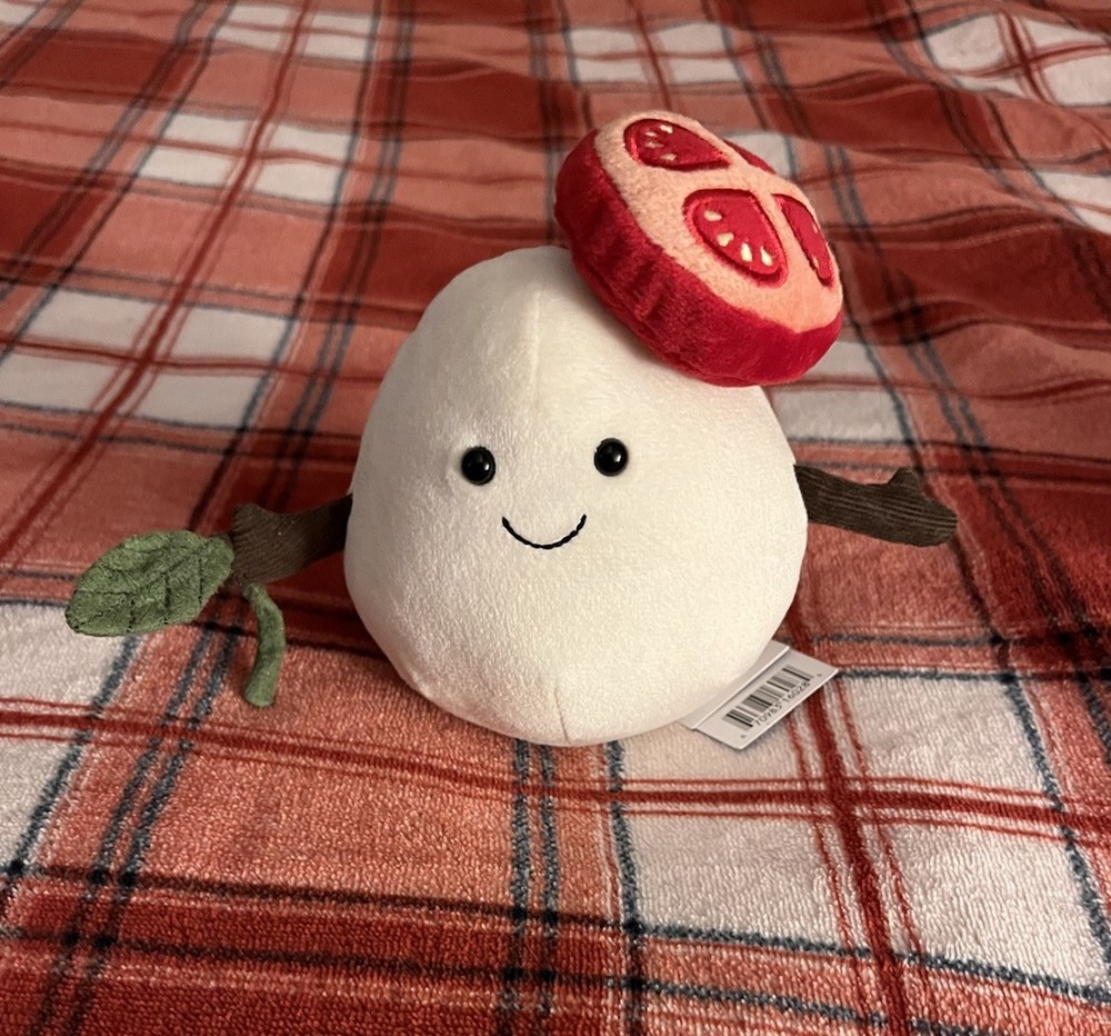 JellyCat Amuseables Mozzarella 💯Authentic BNWT Fast 💨 Shipping US