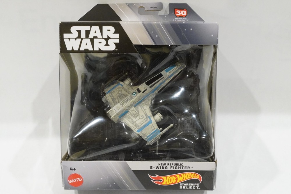 Mattel Hot Wheels Star Wars Starships Select E-Wing New Republic Fighter NEW  e2