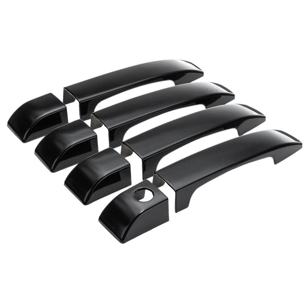 Car Door Handle Covers Trim Gloss Black Exterior Door Handles Cover for 4338