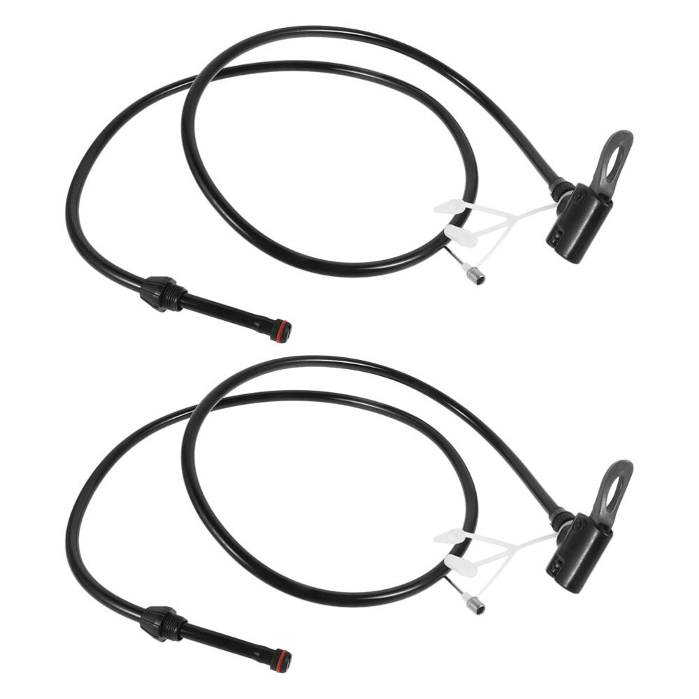 2-Piece Hand Pump for Tubeless Tires Bikes Inflatables Ball Needles