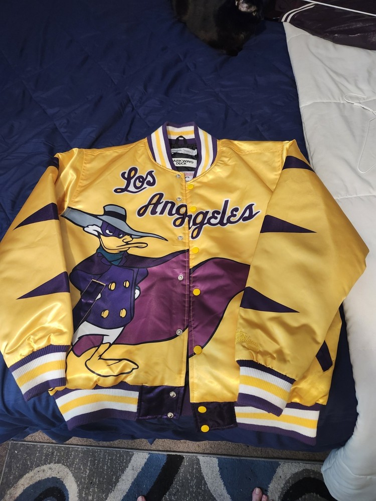 Starter Los Angeles Satin Bomber Jacket Vintage Style