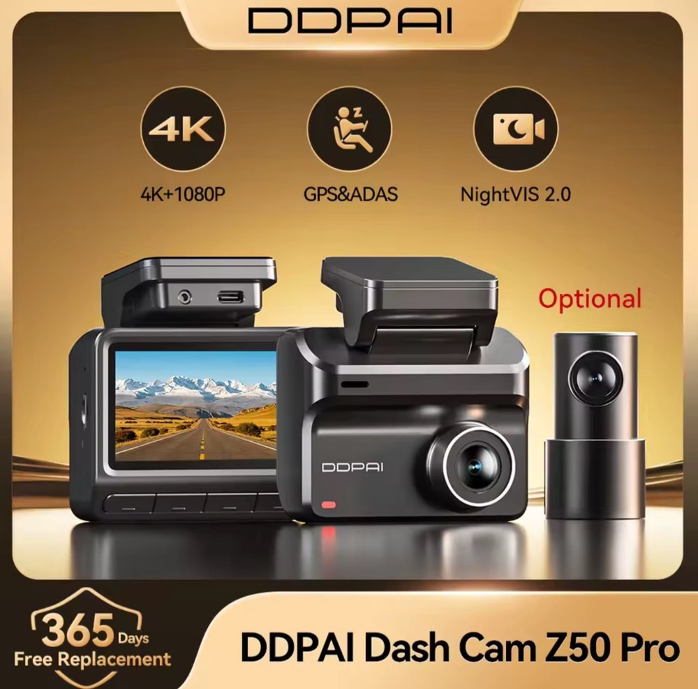 2025 neue DDPAI Dash Cam Z50 Pro 4K UHD 3 
