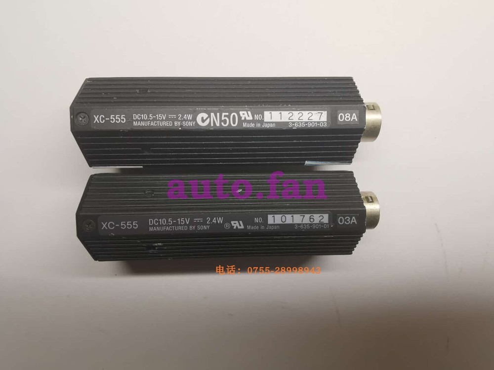 1pc for used color industrial CCD camera XC-555 #A6-37