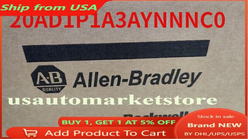 New Allen-Bradley 20AD1P1A3AYNNNC0 Free Shipping US Stock