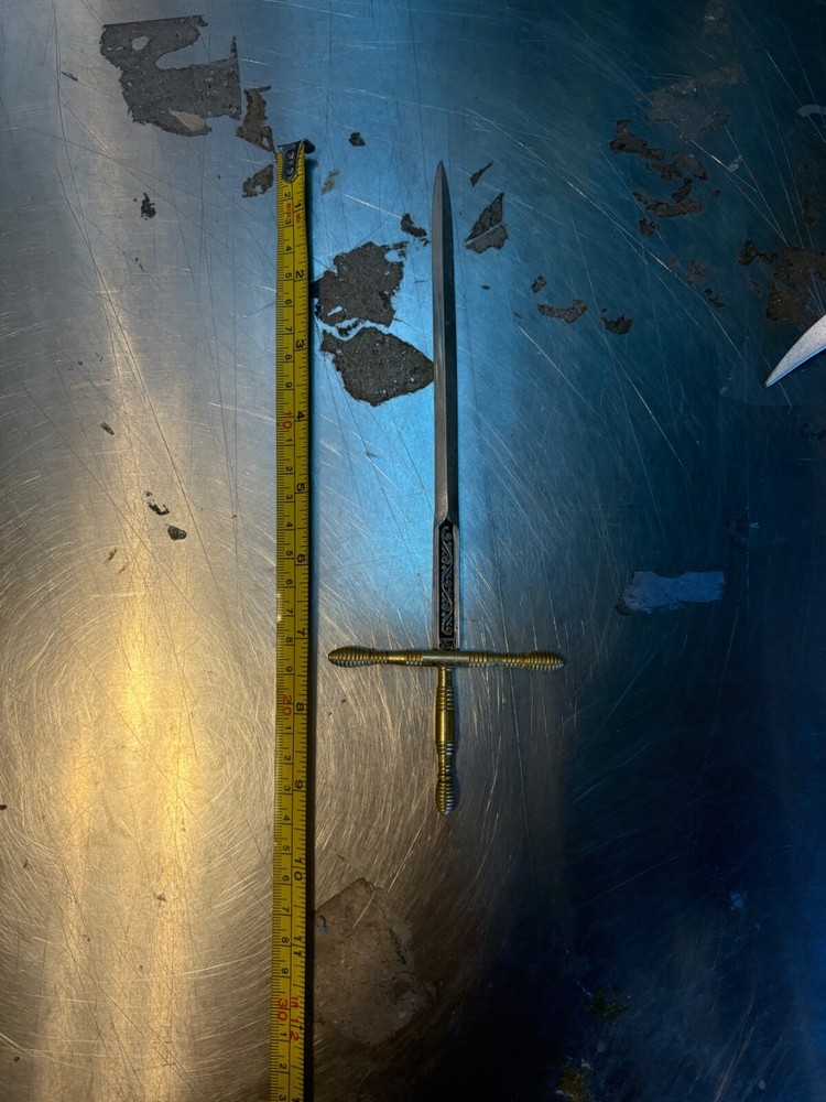 1:6 Scale Loose Gear Accessories Sword Knight Crusader