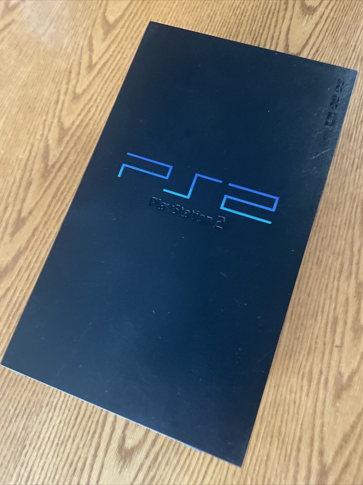 PlayStation 2 SCPH 30001 Console with Disc Reading Error for Parts or Repair Only