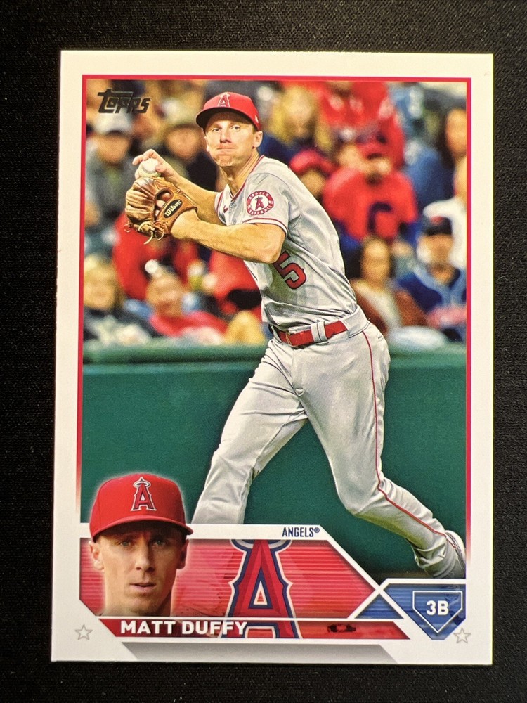 2023 Topps: Series 1 #274 Matt Duffy/Los Angeles Angels/3B ⚾🐷⚾
