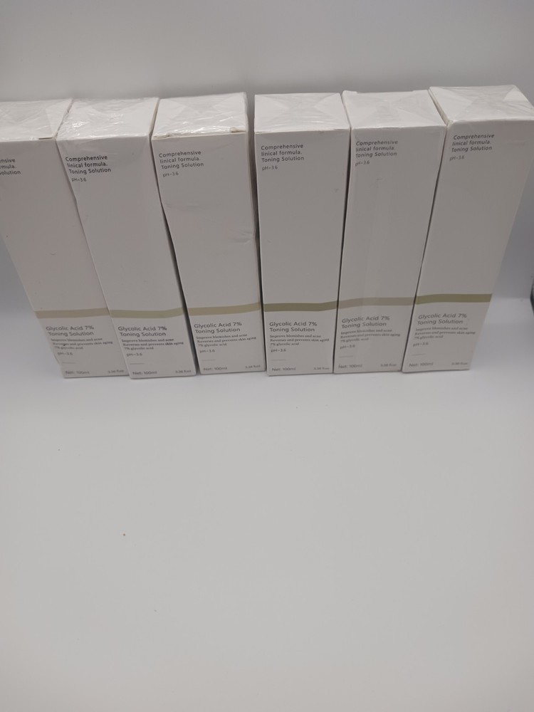 The Ordinary Glycolic Acid 7% Toning Solution 3.38 fl oz 6-Pack Resurfacing Exfoliator