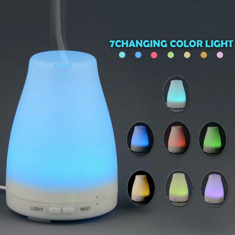 Ultrasonic Aromatherapy Essential Oil Diffuser with LED and Air Purifying Humidifier