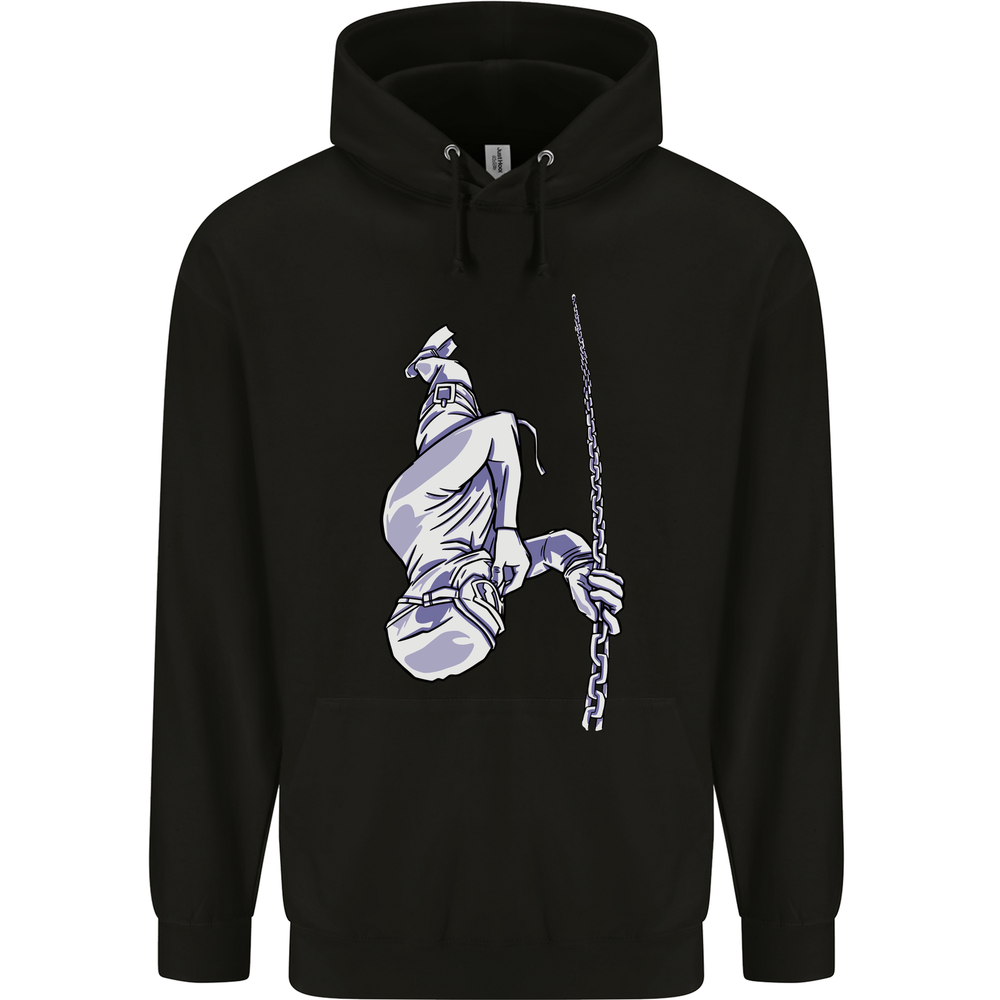Freediving Chain Diver Scuba Diving Mens 80% Cotton Hoodie