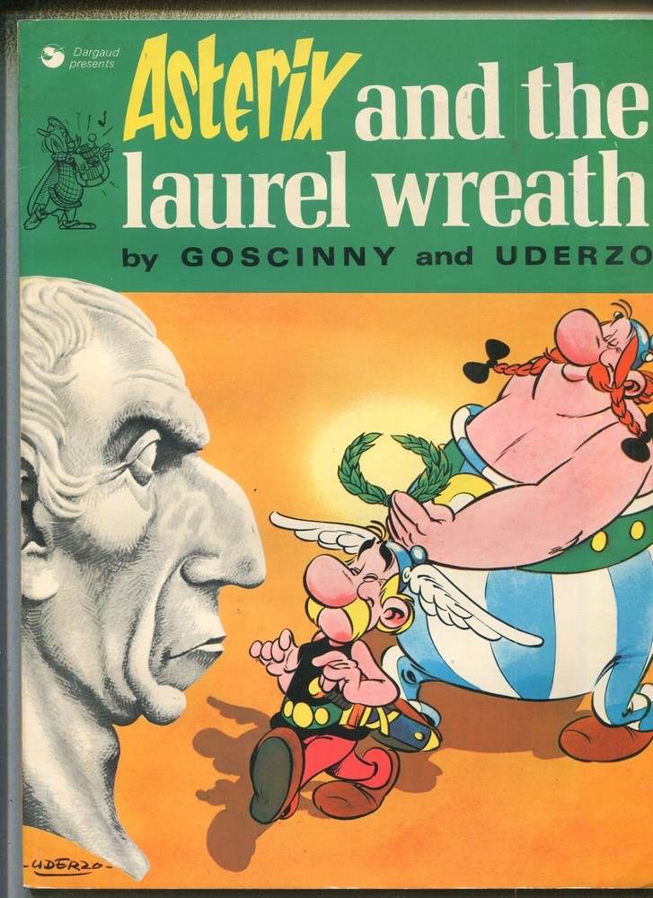 Asterix and The Laurel Wreath 1972 Goscinny UK Edition J12