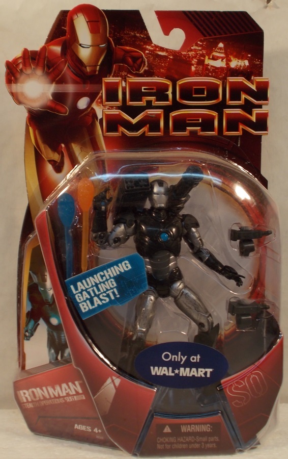 Iron Man Movie Stealth Operations Armor Suit Wal-Mart Exclusive Marvel (MOC)