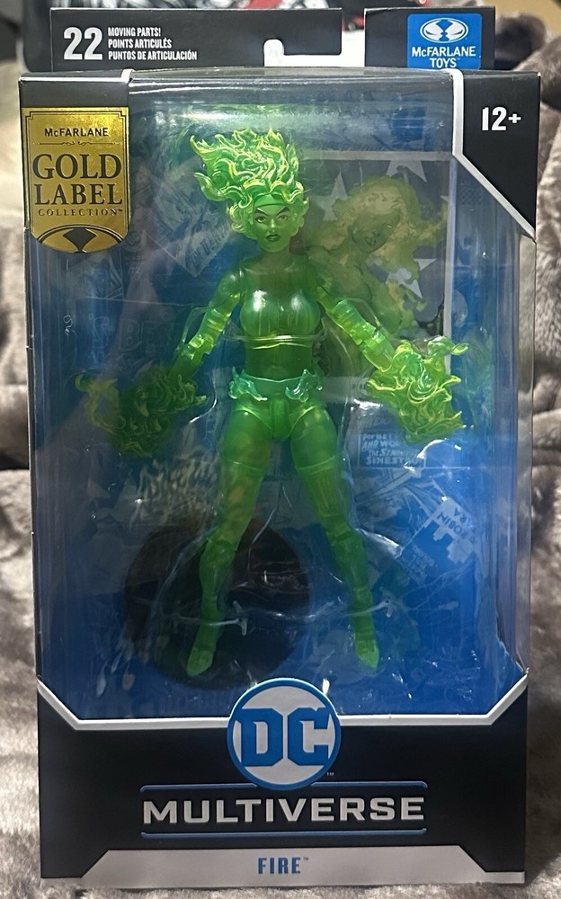 McFarlane Toys DC Multiverse Fire Gold Label Manufacturer Error