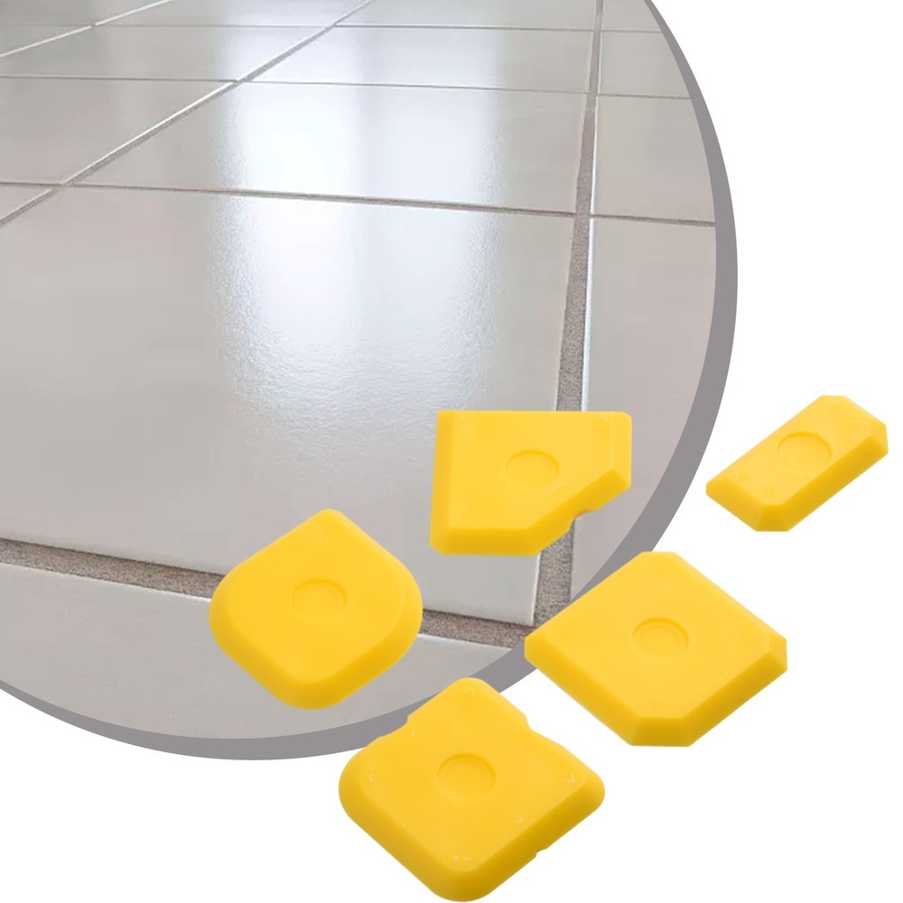 Silicone Applicator Sealant Tool Spreader 5pcs Finish Kit Glass Glue Scraper