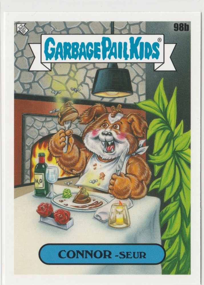 Connor-seur #98b Garbage Pail Kids GPK 2021 Food Fight Trading Card