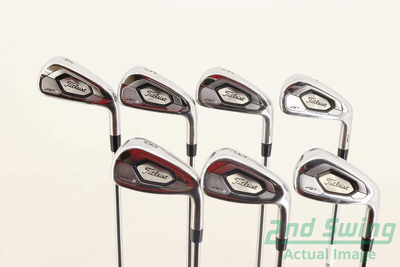 Titleist 718 AP3 Iron Set 4-PW Stiff Steel Right +2.25