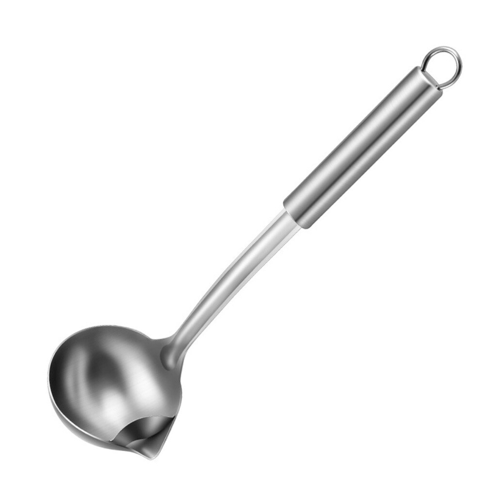 Oil Ladle Strainer Grease Skimmer Stainless Steel Spoon Filter Separator US