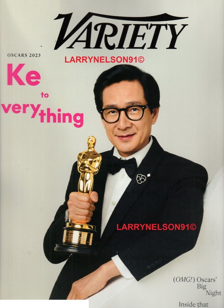 Variety Magazine March 15 2023 Ke Huy Quan Oscar John Wick Euphoria Keanu Reeves