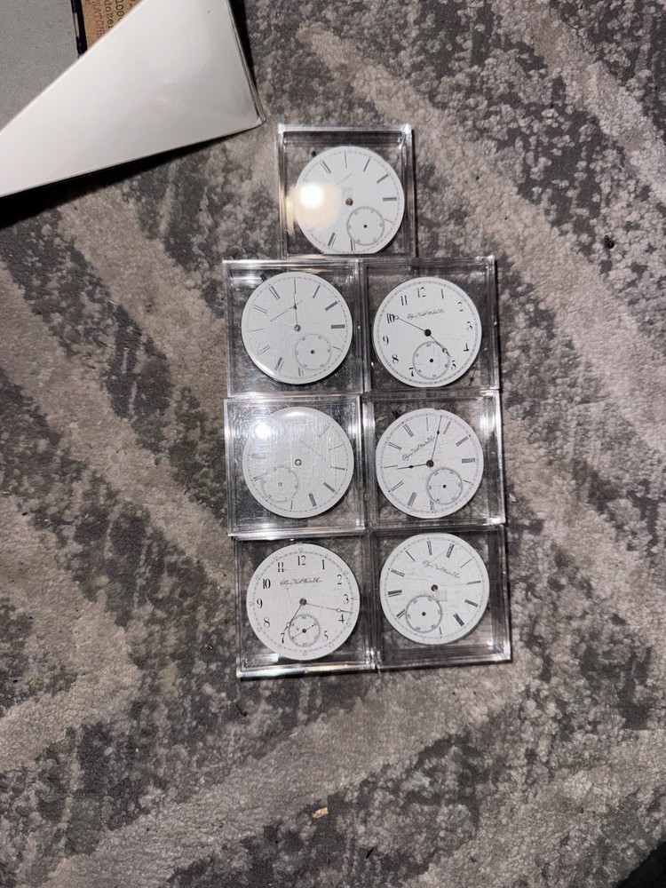 Vintage Elgin Nat'l Watch Co. Mechanical Manual Movement lot of 7