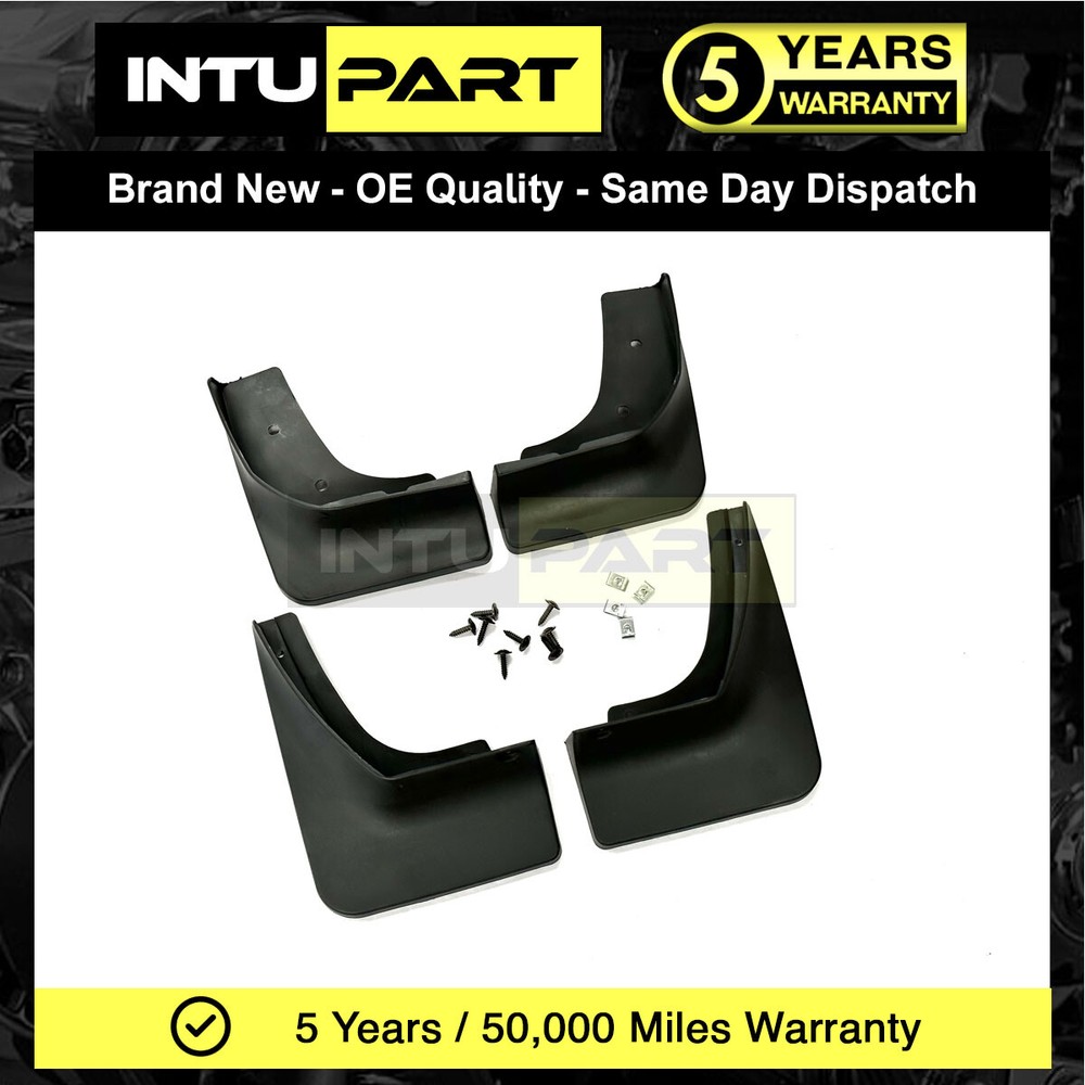Peugeot 2008 2014-2019 Full Set Rubber Mud Flaps by Intupart