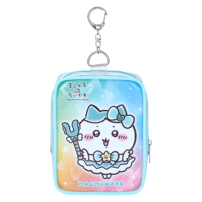 Chiikawa market original Super Magical mascot Clear pouch