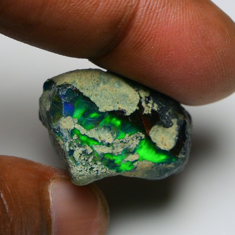 Black Opal Rough 35.90 Carats Natural Ethiopian Opal Rough, Opal Raw Crystal