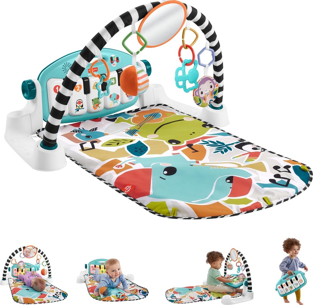 Fisher Price Glow and Grow Kick and Play Piano Gym Newborn Activity Mat