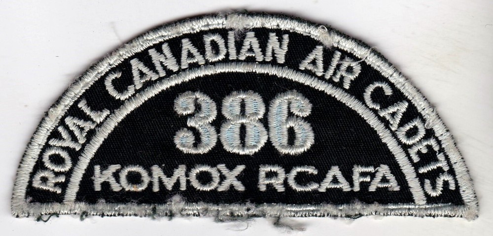 Komox RCAFA 386 Royal Canadian Air Cadets Patch icszc14