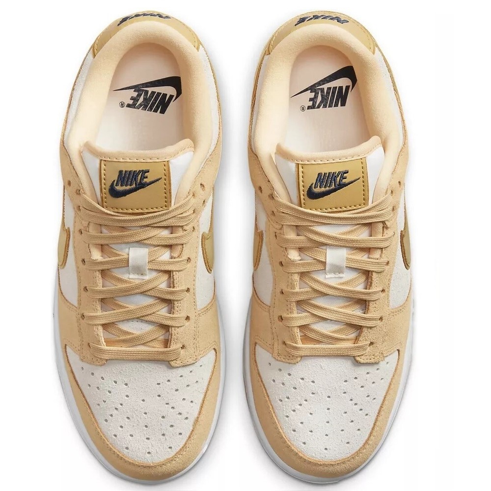 NIKE Men 9.0US   Women'S Dunk Low Lx Celestial Gold/Wheat Gold/Sail Us10 W Dv741