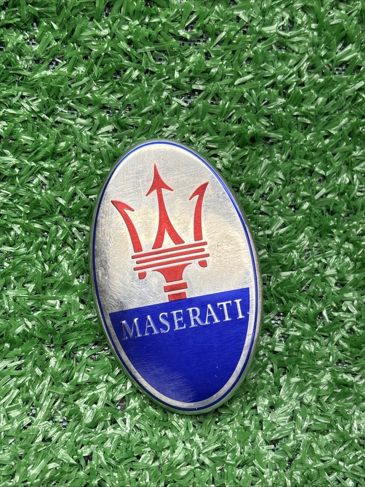 Maserati Ghibli Quattroporte Granturismo Sport Front Bumper Logo Emblem Badge
