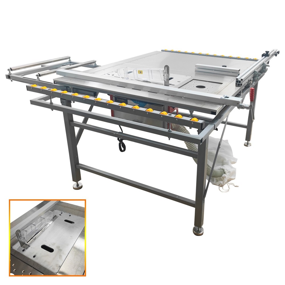 220V Woodworking Saw Table with Manual Dust-free Dust-Free Saw Single Phase