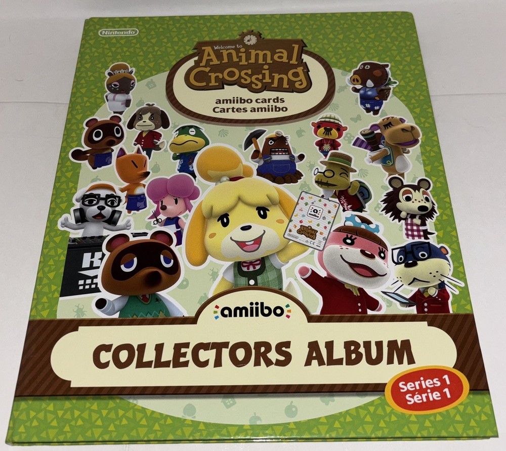 Animal Crossing Series 1 amiibo Cards + Collectors Album (almost complete)