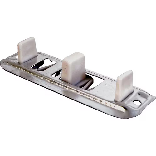Stamped Steel Adjustable 2-Pack Closet Door Floor Guide Durable Easy Install