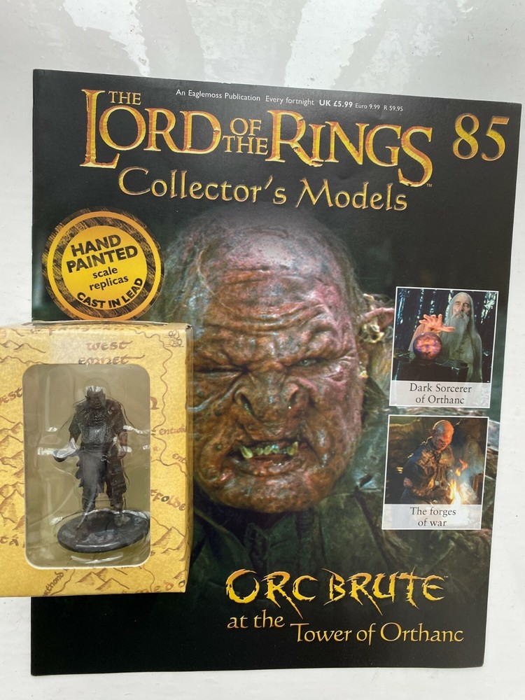 LORD OF THE RINGS COLLECTOR'S MODELS EAGLEMOSS ISSUE 85 ORC BRUTE FIGURE