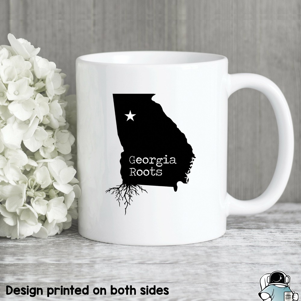 Georgia State Map Coffee Mug - Perfect Georgia Gift Idea GA State Pride