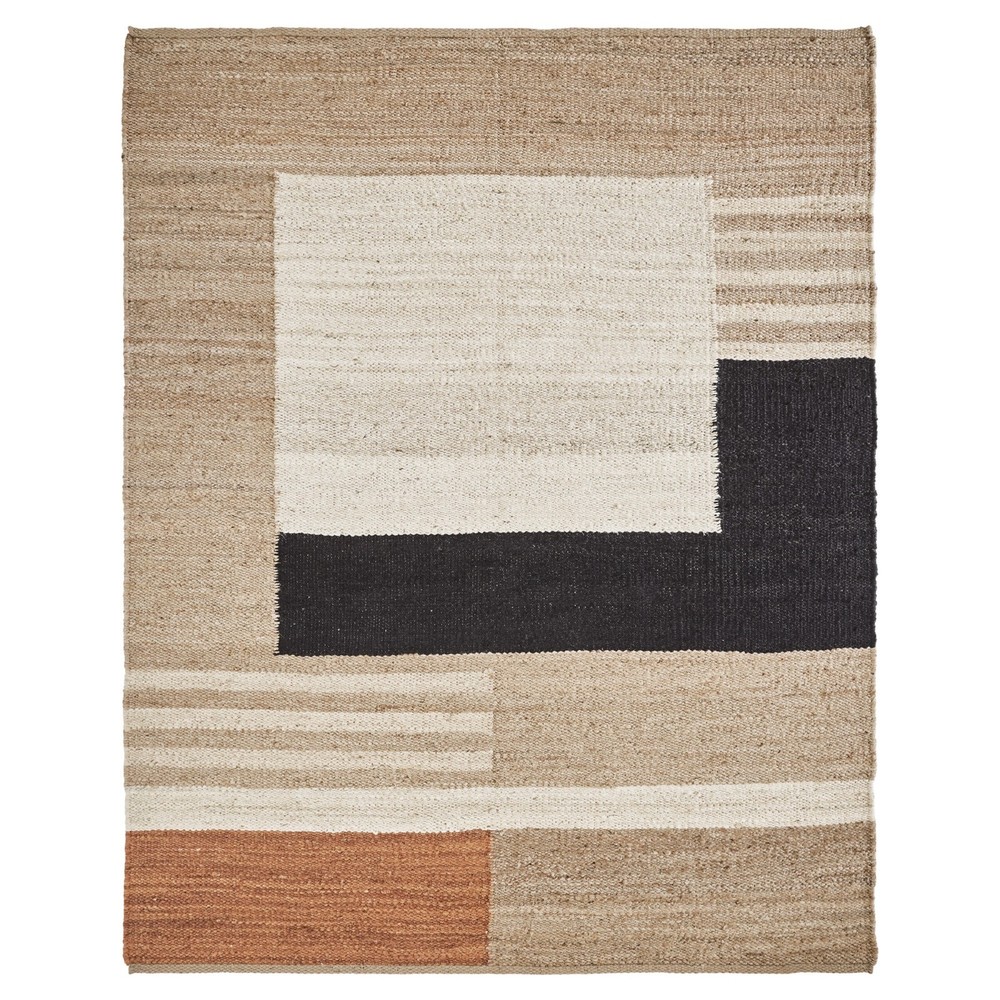Hand Woven Amity Martin Natural Jute Rug in Custom & Standard Sizes