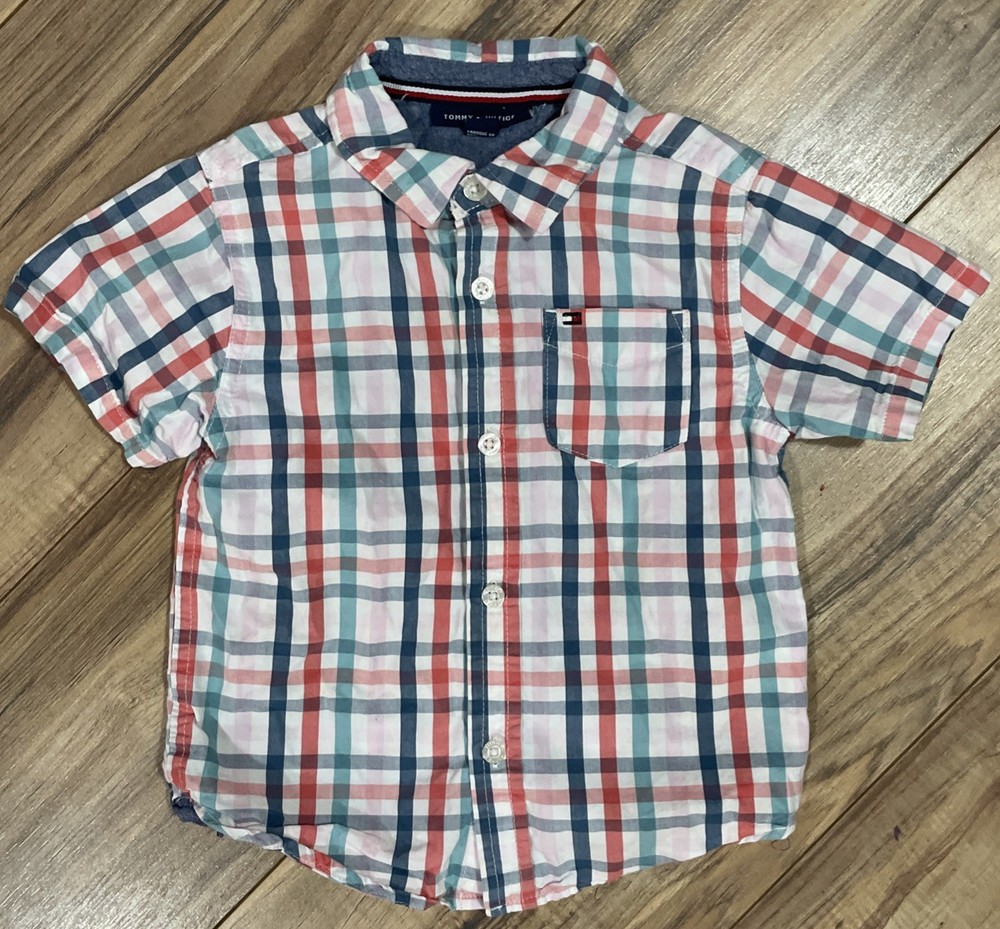 Tommy Hilfiger Button Up Shirt Toddler 3T