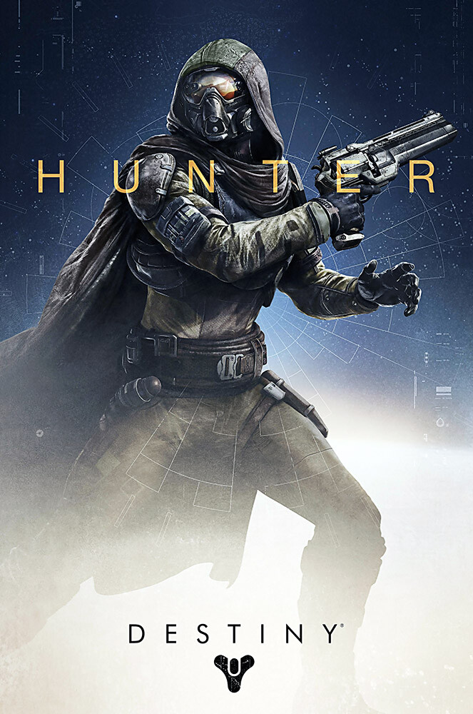 Destiny Taken King Hunter Class PS4 PS3 Premium POSTER MADE IN USA - DES037