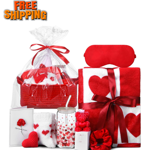 Valentines Day Gifts for Her Daughter,Girlfriend and Wife,Gift Baskets for Women-image