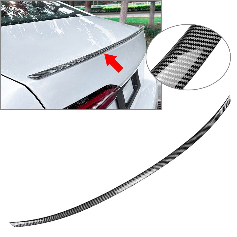 Carbon Rear Trunk Lid Spoiler Wing Lip For BMW 5 Series I5 G60 525i 530i 2024-25